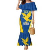 Personalized Italy Friuli-Venezia Giulia Family Matching Mermaid Dress and Hawaiian Shirt Inspiration Flags Style