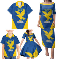 Personalized Italy Friuli-Venezia Giulia Family Matching Puletasi and Hawaiian Shirt Inspiration Flags Style