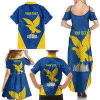 Personalized Italy Friuli-Venezia Giulia Family Matching Summer Maxi Dress and Hawaiian Shirt Inspiration Flags Style