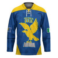 Personalized Italy Friuli-Venezia Giulia Hockey Jersey Inspiration Flags Style - Wonder Print Shop