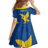 Personalized Italy Friuli-Venezia Giulia Kid Short Sleeve Dress Inspiration Flags Style