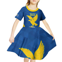Personalized Italy Friuli-Venezia Giulia Kid Short Sleeve Dress Inspiration Flags Style