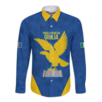 Personalized Italy Friuli-Venezia Giulia Long Sleeve Button Shirt Inspiration Flags Style