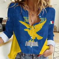 Personalized Italy Friuli-Venezia Giulia Women Casual Shirt Inspiration Flags Style