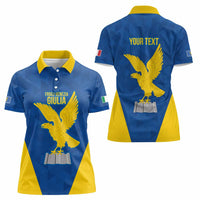 Personalized Italy Friuli-Venezia Giulia Women Polo Shirt Inspiration Flags Style