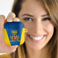 Personalized Italy Lazio AirPods Case Inspiration Flags Style - Wonder Print Shop