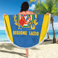Personalized Italy Lazio Beach Blanket Inspiration Flags Style