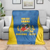 Personalized Italy Lazio Blanket Inspiration Flags Style