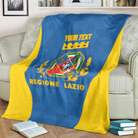 Personalized Italy Lazio Blanket Inspiration Flags Style