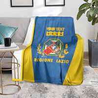 Personalized Italy Lazio Blanket Inspiration Flags Style