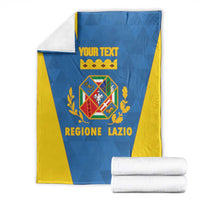 Personalized Italy Lazio Blanket Inspiration Flags Style