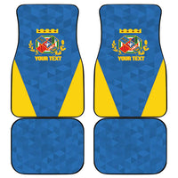 Personalized Italy Lazio Car Mats Inspiration Flags Style
