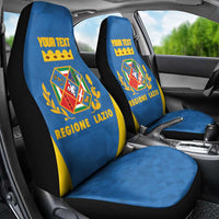 Personalized Italy Lazio Car Seat Cover Inspiration Flags Style