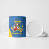 Personalized Italy Lazio Ceramic Mug Inspiration Flags Style - Wonder Print Shop