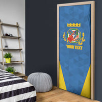 Personalized Italy Lazio Door Cover Inspiration Flags Style - Wonder Print Shop