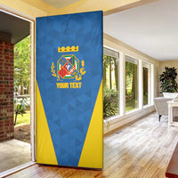 Personalized Italy Lazio Door Cover Inspiration Flags Style - Wonder Print Shop