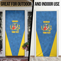 Personalized Italy Lazio Door Cover Inspiration Flags Style - Wonder Print Shop