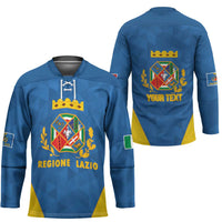Personalized Italy Lazio Hockey Jersey Inspiration Flags Style - Wonder Print Shop