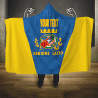 Personalized Italy Lazio Hooded Blanket Inspiration Flags Style