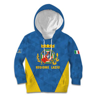 Personalized Italy Lazio Kid Hoodie Inspiration Flags Style