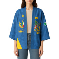Personalized Italy Lazio Kimono Inspiration Flags Style - Wonder Print Shop