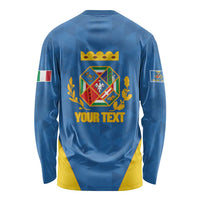 Personalized Italy Lazio Long Sleeve Shirt Inspiration Flags Style
