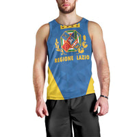 Personalized Italy Lazio Men Tank Top Inspiration Flags Style