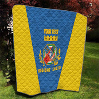 Personalized Italy Lazio Quilt Inspiration Flags Style