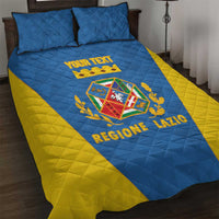 Personalized Italy Lazio Quilt Bed Set Inspiration Flags Style