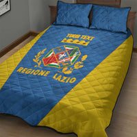 Personalized Italy Lazio Quilt Bed Set Inspiration Flags Style