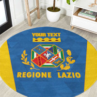 Personalized Italy Lazio Round Carpet Inspiration Flags Style