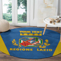 Personalized Italy Lazio Round Carpet Inspiration Flags Style