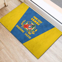 Personalized Italy Lazio Rubber Doormat Inspiration Flags Style