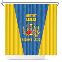 Personalized Italy Lazio Shower Curtain Inspiration Flags Style