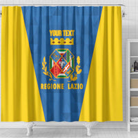 Personalized Italy Lazio Shower Curtain Inspiration Flags Style
