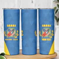 Personalized Italy Lazio Skinny Tumbler Inspiration Flags Style