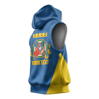 Personalized Italy Lazio Sleeveless Hoodie Inspiration Flags Style - Wonder Print Shop