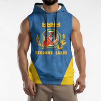 Personalized Italy Lazio Sleeveless Hoodie Inspiration Flags Style - Wonder Print Shop