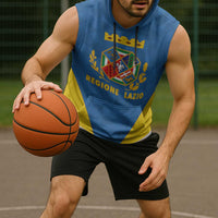 Personalized Italy Lazio Sleeveless Hoodie Inspiration Flags Style - Wonder Print Shop