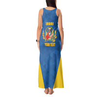 Personalized Italy Lazio Tank Maxi Dress Inspiration Flags Style
