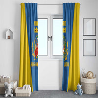 Personalized Italy Lazio Window Curtain Inspiration Flags Style