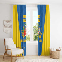 Personalized Italy Lazio Window Curtain Inspiration Flags Style