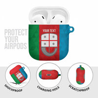 Personalized Italy Liguria AirPods Case Inspiration Flags Style - Wonder Print Shop