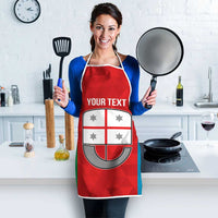Personalized Italy Liguria Apron Inspiration Flags Style - Wonder Print Shop