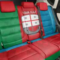 Personalized Italy Liguria Back Car Seat Cover Inspiration Flags Style