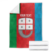 Personalized Italy Liguria Blanket Inspiration Flags Style