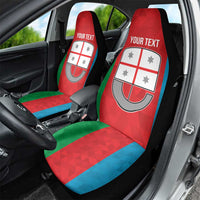 Personalized Italy Liguria Car Seat Cover Inspiration Flags Style