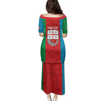 Personalized Italy Liguria Family Matching Puletasi and Hawaiian Shirt Inspiration Flags Style