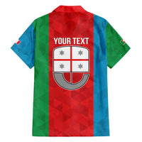 Personalized Italy Liguria Family Matching Summer Maxi Dress and Hawaiian Shirt Inspiration Flags Style