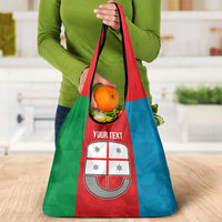 Personalized Italy Liguria Grocery Bag Inspiration Flags Style